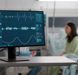 Showing the ECHO, ECG metrics