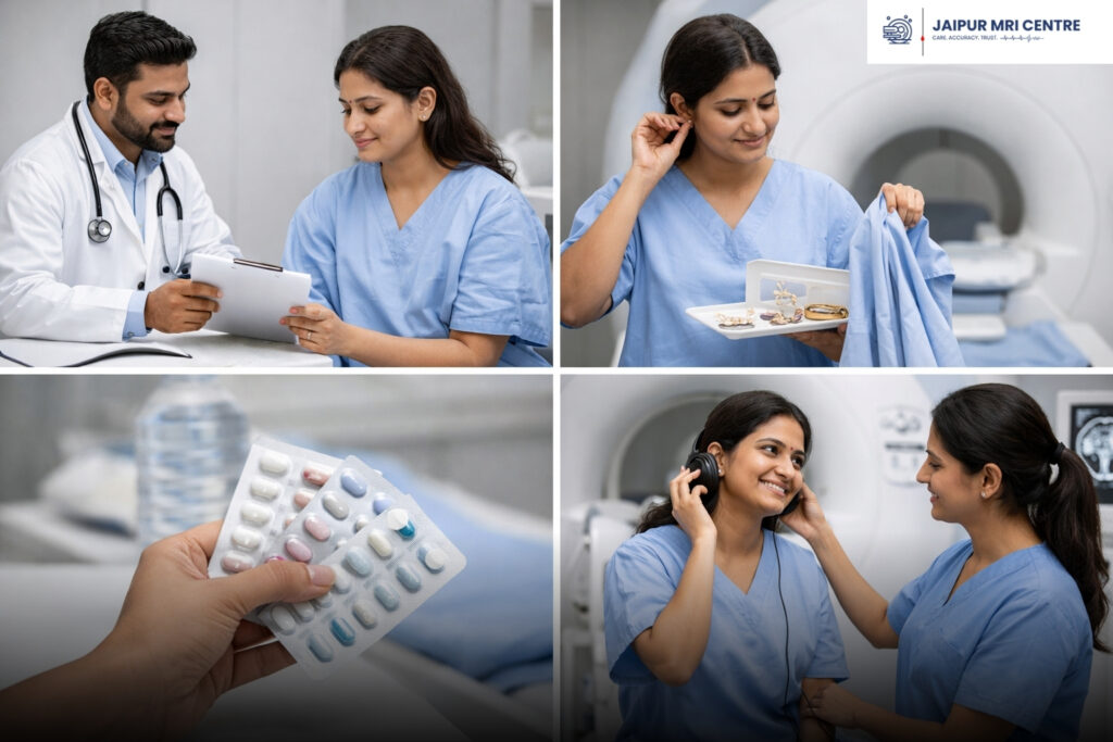 Somewise Notable Preparations before MRI