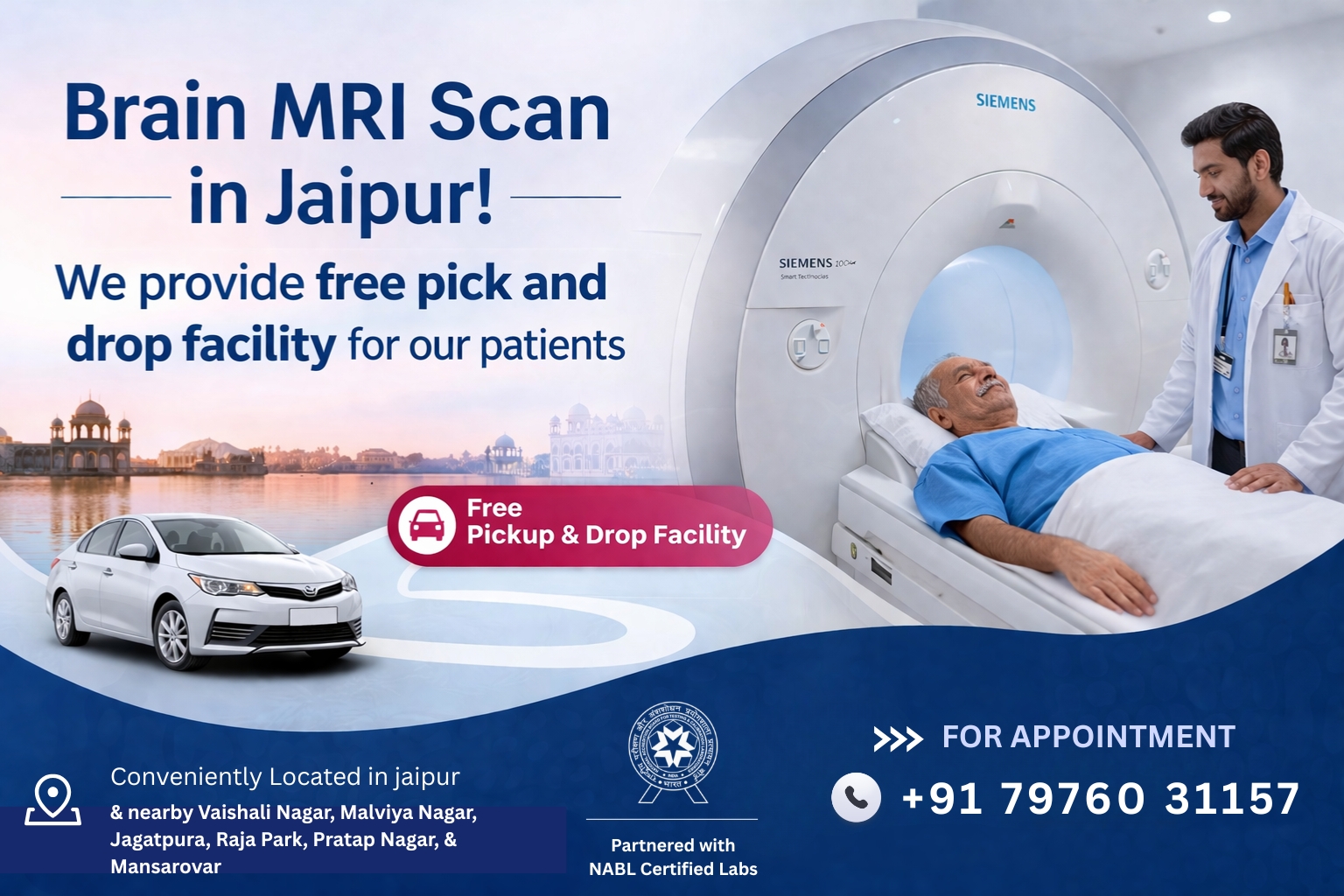 Brain MRI scan in Jaipur!