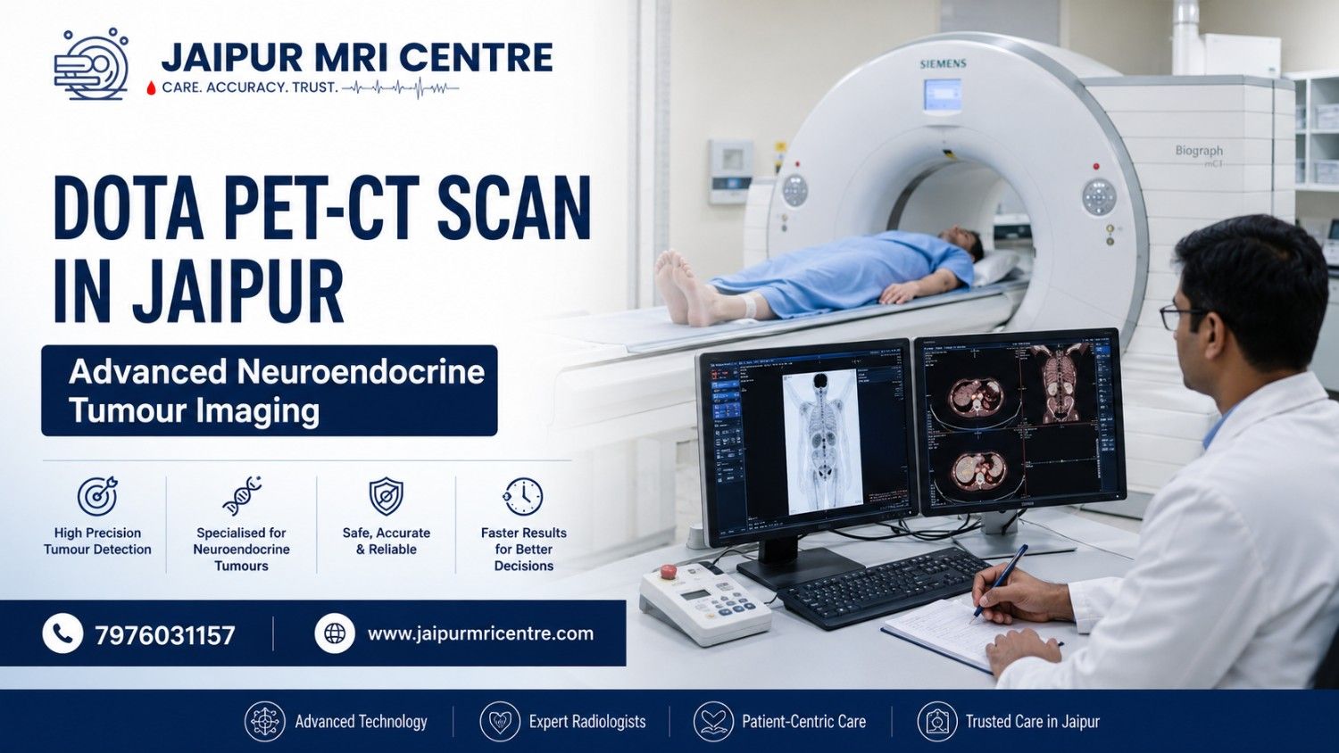 DOTA PET-CT Scan in Jaipur – Advanced Neuroendocrine Tumour Imaging